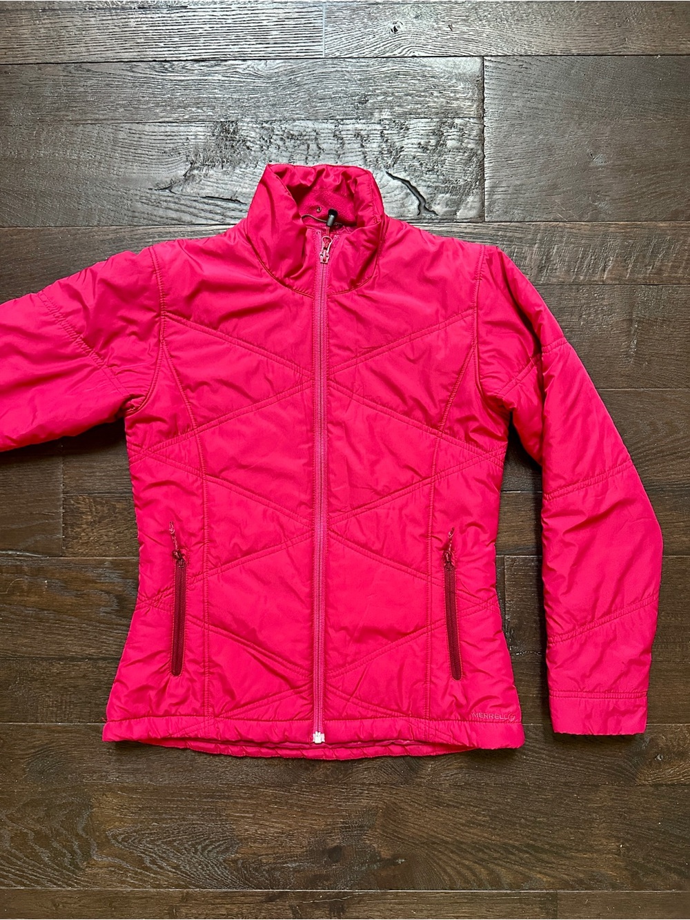 Merrell Women's Hot Pink Quilted Puffer Jacket Size XS
